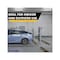 Traffic Kontrol Parking Wheel Stop Block Curb Kit, Rubber, 4 in Height, 72 in Length, 28 lbs TK-PS-6-BKYW-B-KIT - alternate 7