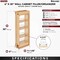 Rev-A-Shelf Maple Wood; Steel, Natural Maple, 6 in W, 30 in H, 11.13 in D 432-WF-6C - alternate 4