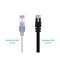 Monoprice Slim Cat6A Cable, PK10, 5 ft.White 15160 - alternate 5