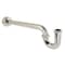Kingston Brass 1-1/4 in. P-Trap with Box Flange, 18 in. Length, 18 Gauge, Polished Nickel CC6186 - alternate 1