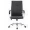 Leisuremod Sonora Modern High-Back Leather Office Chair, Black SO19BLL - alternate 9