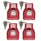 Mytee Products Heavy Duty Aluminum Air Brake Glad Hand Lock For Tractor Trailer, 4PK MP-ABGHL-Mx4 - alternate 8