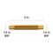 Proline Series Brass 1/4-in MIP x 4-in Nipple BN-746NLB - alternate 4
