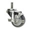 Service Caster 3 Inch SS Thermoplastic Rubber Swivel 1/2 Inch Threaded Stem Caster with Brake SCC SCC-SSTS20S314-TPRB-TLB-121315 - alternate 1
