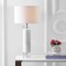Jonathan Y Hunter 32" Marble/Crystal LED Table Lamp, White JYL5000A - alternate 7