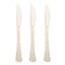 Smarty Had A Party Shiny Gold Glamour Cutlery Disposable Plastic Knives (600 Knives), 600PK 430G-KN-CASE - alternate 10