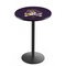 Holland Bar Stool Co 42" Blk Wrinkle East Carolina Pub Table, 36" dia. Top L214B4236Ecarol - alternate 1