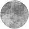 Homeroots 8' Gray Charcoal And Silver Round Abstract Washable Indoor Outdoor Area Rug 582952 - alternate 7