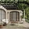 Homeroots 9' X 12' Ivory And Green Palm Leaf Indoor Outdoor Area Rug 551427 - alternate 8