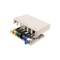 Hubbell 6-Port Surface Mount Box, Office White ISB6OW - alternate 2