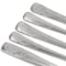 Gibson Home Bishop Hill 20 Piece Stainless Steel Floral Flatware Set in Matte Silver 138510.2 - alternate 8