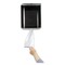 Kimberly-Clark Professional In-Sight Sr. Center-Pull Dispenser, 10.65w x 10d x 12.5h, Smoke/Gray 09335 - alternate 10