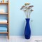 Uniquewise 24in Tapered Cylindrical Tall Bamboo Floor Vase, Stylish Home and Office Decor Piece, Cobalt Blue QI004757.FD - alternate 7