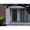 Vdomdoors Aluminum Door Iron 1600 Black Entry Steel Metal Classic Painted 36 x 94 (36 x 80+14)-Left Inswing IRON1600EXD-BLK-W36xH80+14-LH-I - alternate 5
