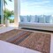 Homeroots 9' X 12' Rust Gray And Salmon Medallion Washable Indoor Outdoor Area Rug 615912 - alternate 8
