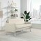 Office Star Products Sofa, CreamFauxLeather500lbCapUnassembled SL5603-PD28 - alternate 8