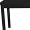 Homeroots 60" Black Solid Wood Dining Table 548915 - alternate 11