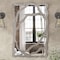 Homeroots 44" Gray Wood Free Form Framed Accent Mirror 635503 - alternate 8