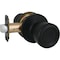 Steel Pro Matte Black Tulip Passage Door Knob TRX930B - alternate 3