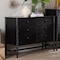 Baxton Studio Brantley Spindle Dresser with Six Drawers, Black 272-14806-ZORO - alternate 8