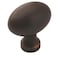Amerock Vaile 1-3/8 inch (35mm) Length Oil-Rubbed Bronze Cabinet Knob, 25PK 25VMP53014ORB - alternate 1