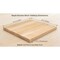 Amgood 24 in. x 24 in. x 1.5 in. Solid Maple Butcher Block Countertop AMG MWTT-2424T-Z - alternate 7
