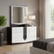 Homeroots White And Grey Dresser With 6 Drawer 384009 - alternate 6