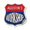 Signmission Agustin's Workshop, 18 Inch X 18 Inch, Vinyl Decal SHI-D-18-489-AGUSTIN - alternate 1