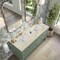 James Martin Vanities Breckenridge 60" Double Vanity, Smokey Celadon, w/ 3 CM Tajnar Eclos Top w/FreePower Wireless Charger 330-V60D-SC-FTJR - alternate 9