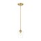 Z-Lite Joliet Burnished Brass 1 Light Pendant 473MP-BBR - alternate 1