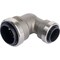 Quickfitting 3/4'' x 1/2'' Push-to-Connect Stainless Steel 90-Degree Reducing Elbow SS843R - alternate 6