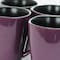 Elama Mulberry 14 oz Stoneware Mugs in Purple, 6PK EL-MULBERRY-6PC-CUPS - alternate 6