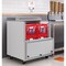 Koolmore 34 in. Commercial Milk Cooler for School and Cafeteria, 8 Crate Capacity with Heavy Duty Casters KM-MC34-HDC - alternate 8