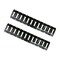 Mytee Products 5Ft Black Powder Coated Bolt-On Horizontal E Track Rail for Trailer & Truck, 2PK ETKH5-BLKx2 - alternate 1