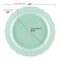 Smarty Had A Party Turquoise Vintage Round Plastic Dinnerware Value Set (120 Dinner Plates + 120 Salad Plates), 240PK 860TQVP-CASE - alternate 10