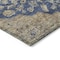 Homeroots 8' X 10' Navy Blue Beige And Brown Oriental Washable Indoor Outdoor Area Rug 605256 - alternate 9