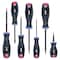 Performance Tool 7 pc. TPE Diamond Tip Screwdriver Set, Magnetic, CRV W1743 - alternate 5