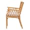 Bali & Pari Maisa Bohemian Light Honey Rattan Arm Chair 247-13766-ZORO - alternate 9