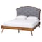 Baxton Studio Aithan Platform Bed, Queen 268-12646-9408-ZORO - alternate 1