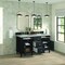 James Martin Vanities Lorelai 60'' D Vanity, Black Onyx w/ Victorian Sil Silestone Top w/FreePower Wireless Charger 424-V60D-BKO-FVSL - alternate 8