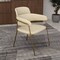Leisuremod Axis Collection Modern Gold Dining Chair in Beige, 2PK ACG22BG2 - alternate 9