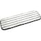 3M 18 in Flat Mop Pad, Hook-and-Loop Connection, Cut-End, White, Microfiber, PK10 55594 - alternate 1