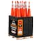 Xpose Safety 36 in Orange Traffic Cone, PVC, 15 lb Base w/ 6 in & 4 in Collar, DOT Approved, 138 PK, Full Pallet OTC36-64-15L-FP138-X - alternate 1