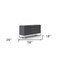 Homeroots 58" Grey Manufactured Wood Three Drawer Dresser 473122 - alternate 5