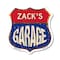 Signmission Zack's Garage, 12 Inch X 12 Inch, Plastic Sign SHI-P-12-383-ZACK - alternate 1
