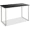 Safco Standing Desk Stand-Up Workstation, Laminated Wood, Black/Silver 1943BLSL - alternate 1