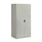 Hirsh Storage Cabinet, 72 in H, 36 in W, 24 in D, Recessed Twist, Keyed, Light Gray, 4 Shelves 22009 - alternate 1