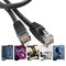 Sanoxy 2ft Cat6 550 MHz UTP Snagless Ethernet Network Patch Cable, Black SNX-CBL-LDR-C6101-1002 - alternate 2