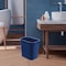 Acrimet Wastebasket, Deskside Bin, 3.25 Gallon/13 Quart/ 12 Liter (Plastic) (Blue Color), 4PK 576.4 - alternate 9