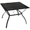 Outdoor Expressions 5-Piece Black Slat Dining Set TJF-P028 - alternate 8